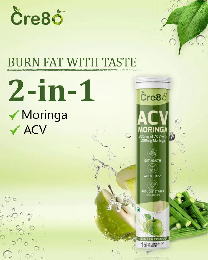 Moringa Apple Cider Vinegar, 300mg