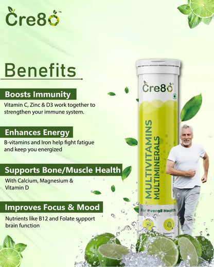 Daily Essentials Multivitamin & Multimineral Effervescent Tablets – 15 Tablets